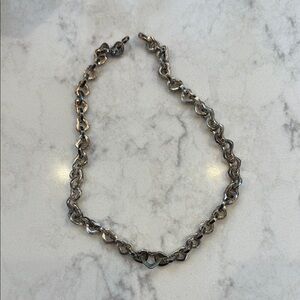 Elegant Silver Chain Necklace